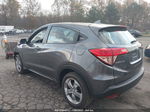 2017 Honda Hr-v Lx Gray vin: 3CZRU6H38HG706762