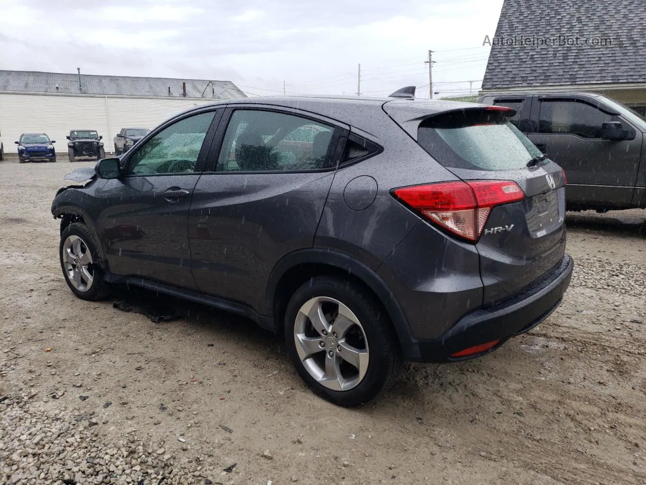 2017 Honda Hr-v Lx Серый vin: 3CZRU6H38HG709242