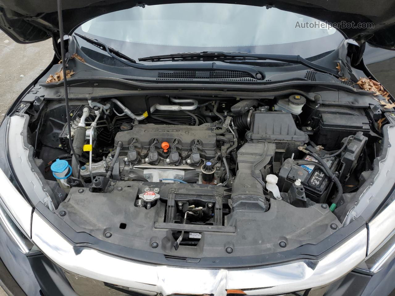 2019 Honda Hr-v Lx Black vin: 3CZRU6H38KG719891