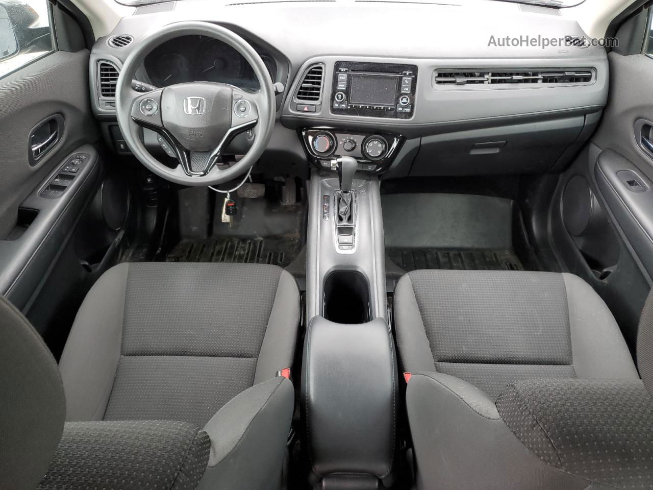 2019 Honda Hr-v Lx Black vin: 3CZRU6H38KG719891