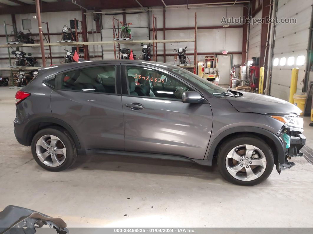 2019 Honda Hr-v Lx Gray vin: 3CZRU6H38KG721818