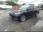 2019 Honda Hr-v Lx Black vin: 3CZRU6H38KG721947