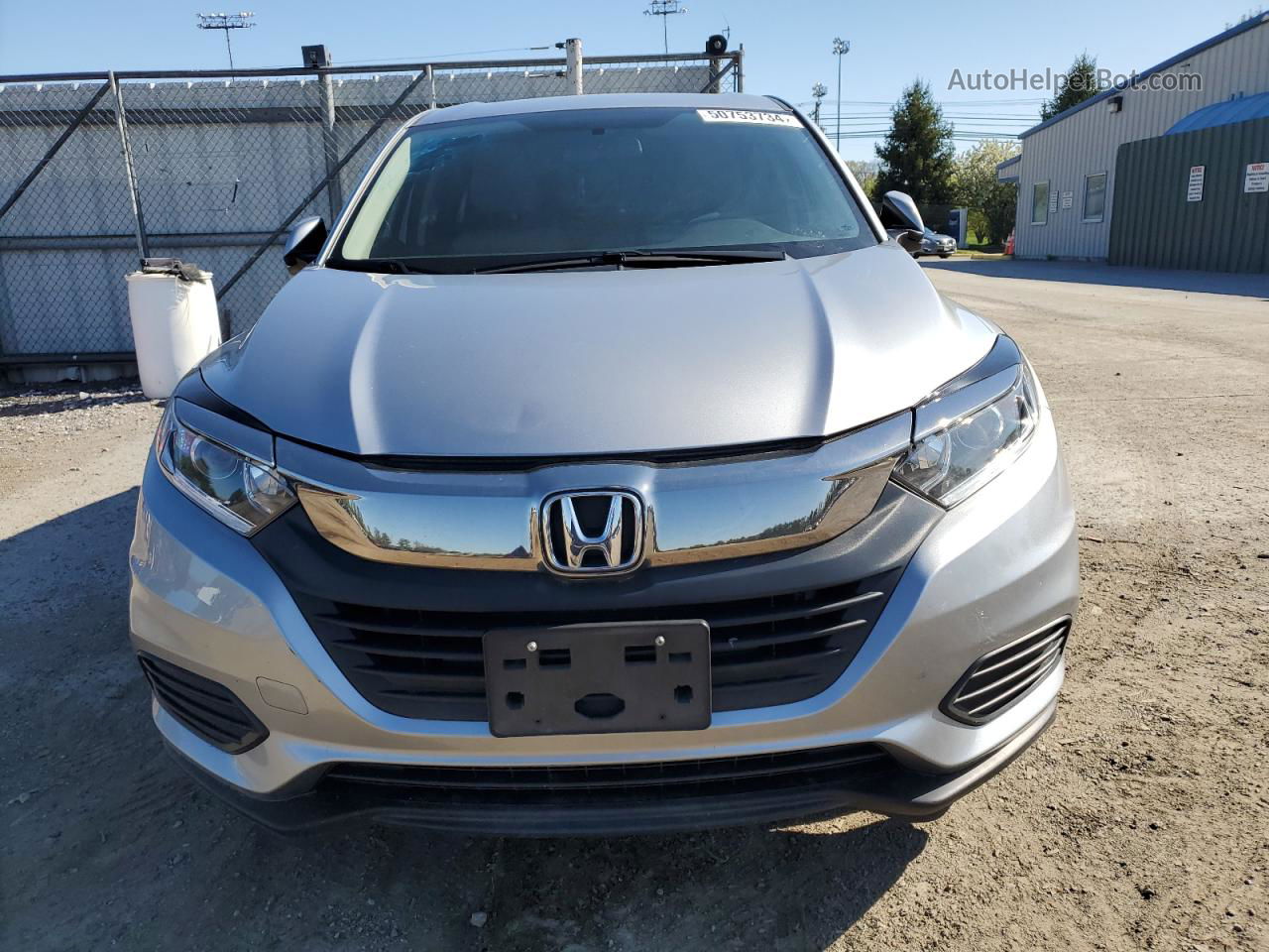 2019 Honda Hr-v Lx Silver vin: 3CZRU6H38KG727439