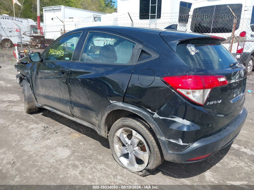 2019 Honda Hr-v Lx Black vin: 3CZRU6H38KG731426