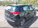 2019 Honda Hr-v Lx Black vin: 3CZRU6H38KG731426