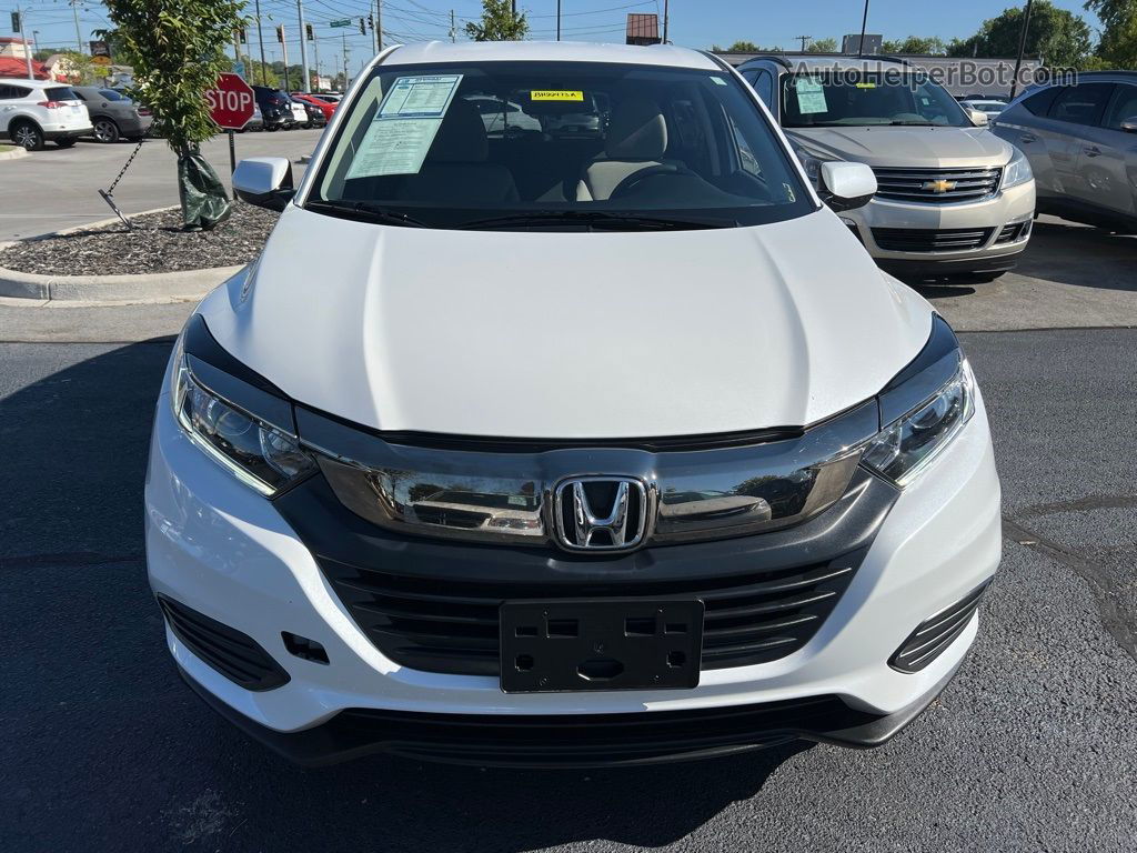 2019 Honda Hr-v Lx White vin: 3CZRU6H38KM718774