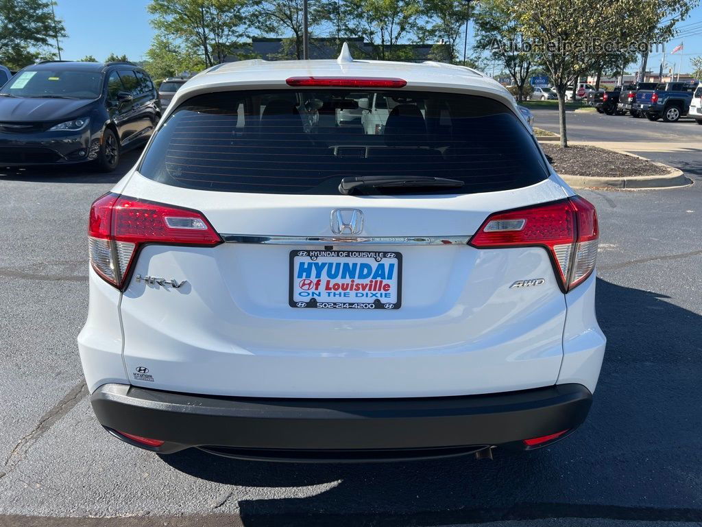 2019 Honda Hr-v Lx White vin: 3CZRU6H38KM718774