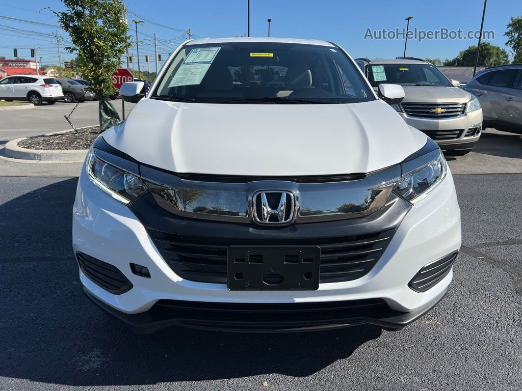 2019 Honda Hr-v Lx White vin: 3CZRU6H38KM718774