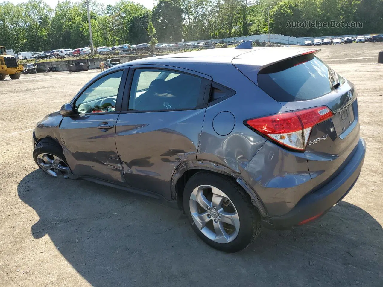 2021 Honda Hr-v Lx Gray vin: 3CZRU6H38MM729261