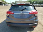 2021 Honda Hr-v Lx Gray vin: 3CZRU6H38MM729261