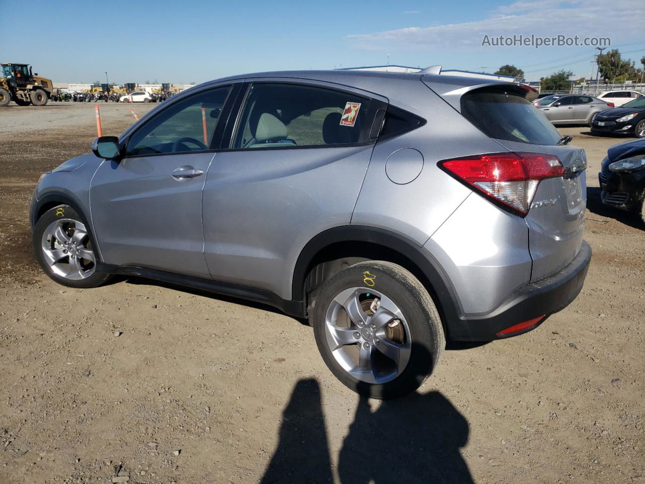 2021 Honda Hr-v Lx Gray vin: 3CZRU6H38MM732967