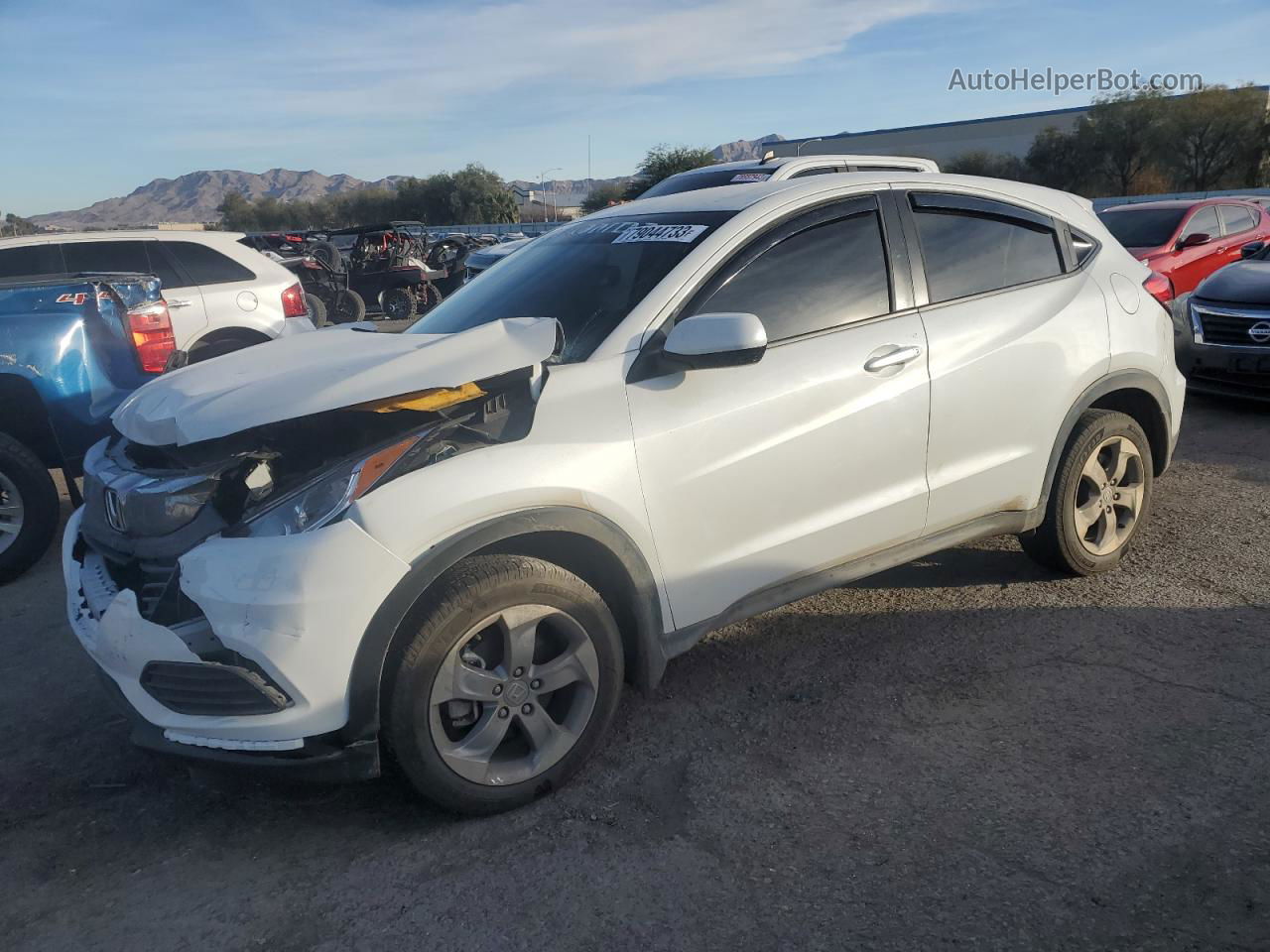 2021 Honda Hr-v Lx White vin: 3CZRU6H38MM734024