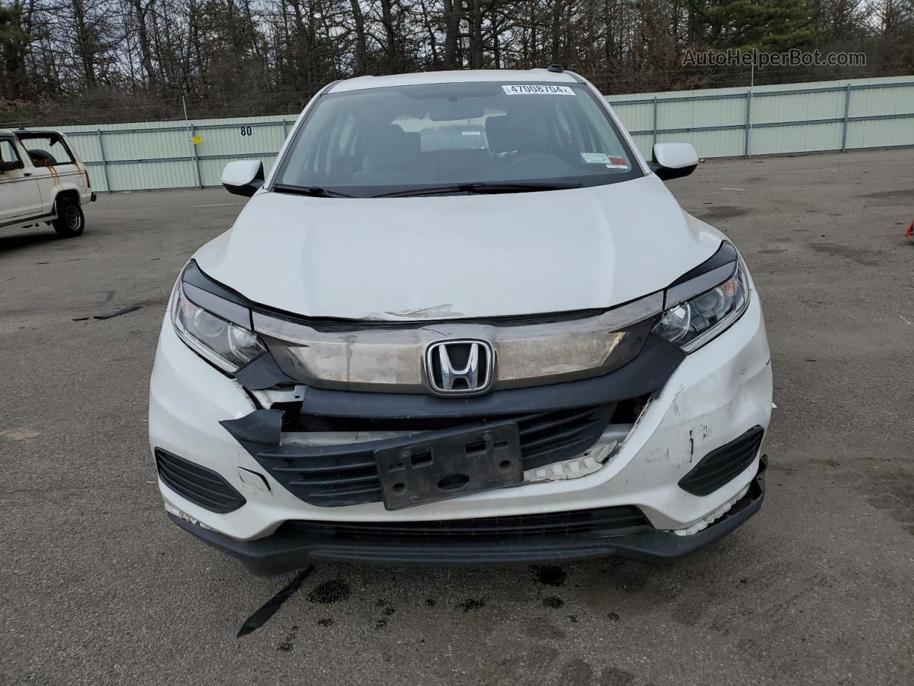 2021 Honda Hr-v Lx White vin: 3CZRU6H38MM734315