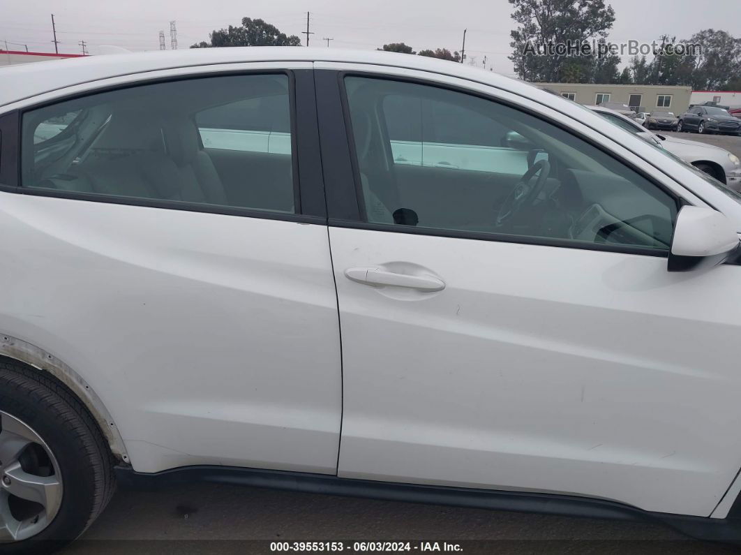 2016 Honda Hr-v Lx White vin: 3CZRU6H39GM742007