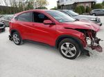 2018 Honda Hr-v Lx Red vin: 3CZRU6H39JG722135