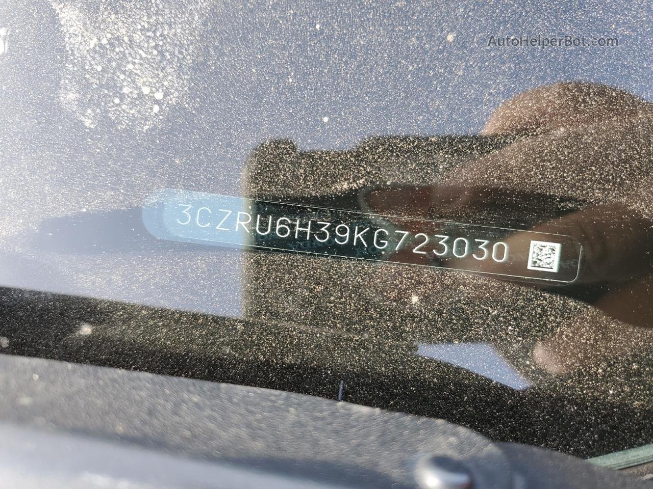 2019 Honda Hr-v Lx Черный vin: 3CZRU6H39KG723030