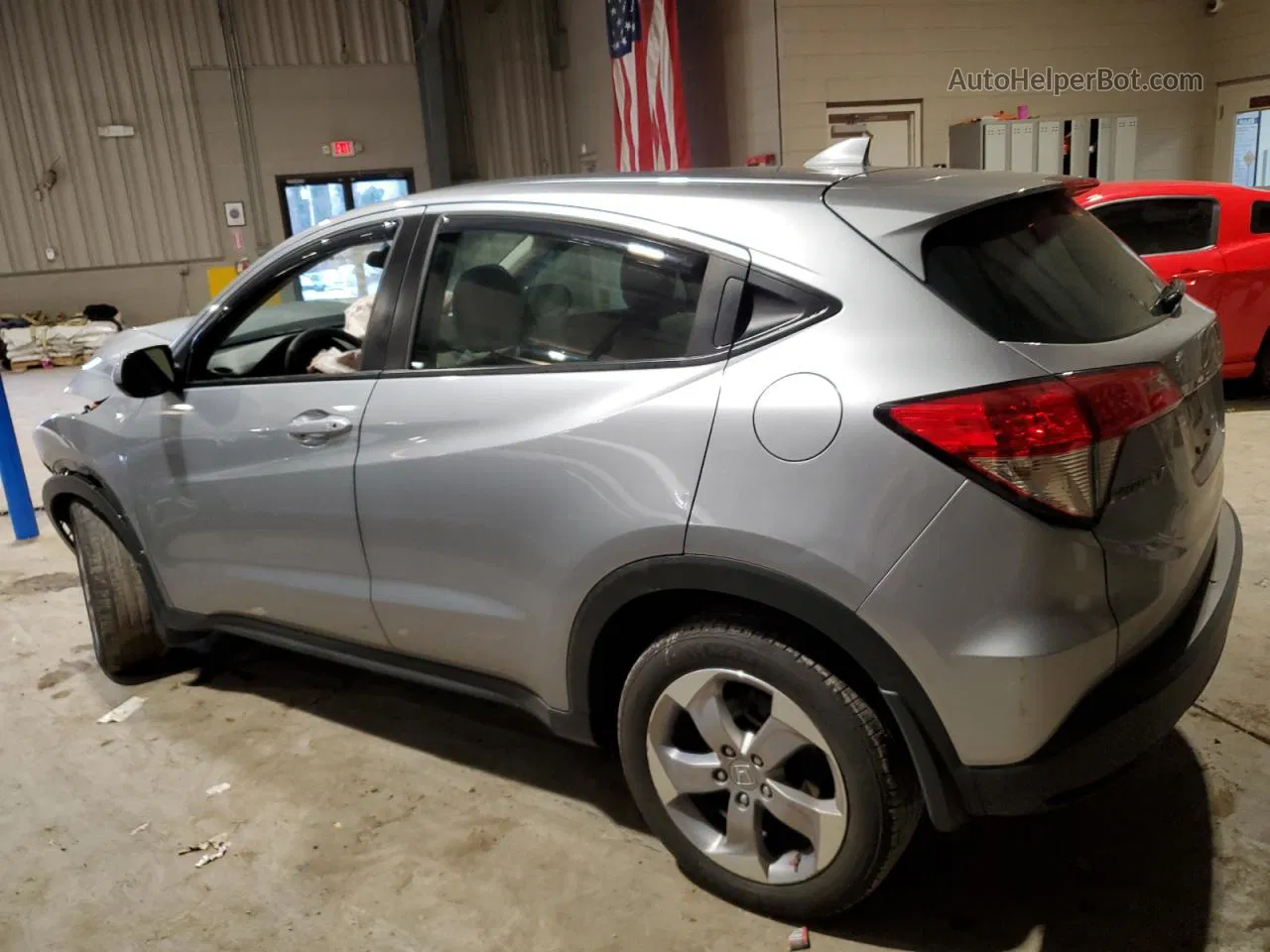 2019 Honda Hr-v Lx Silver vin: 3CZRU6H39KG725294