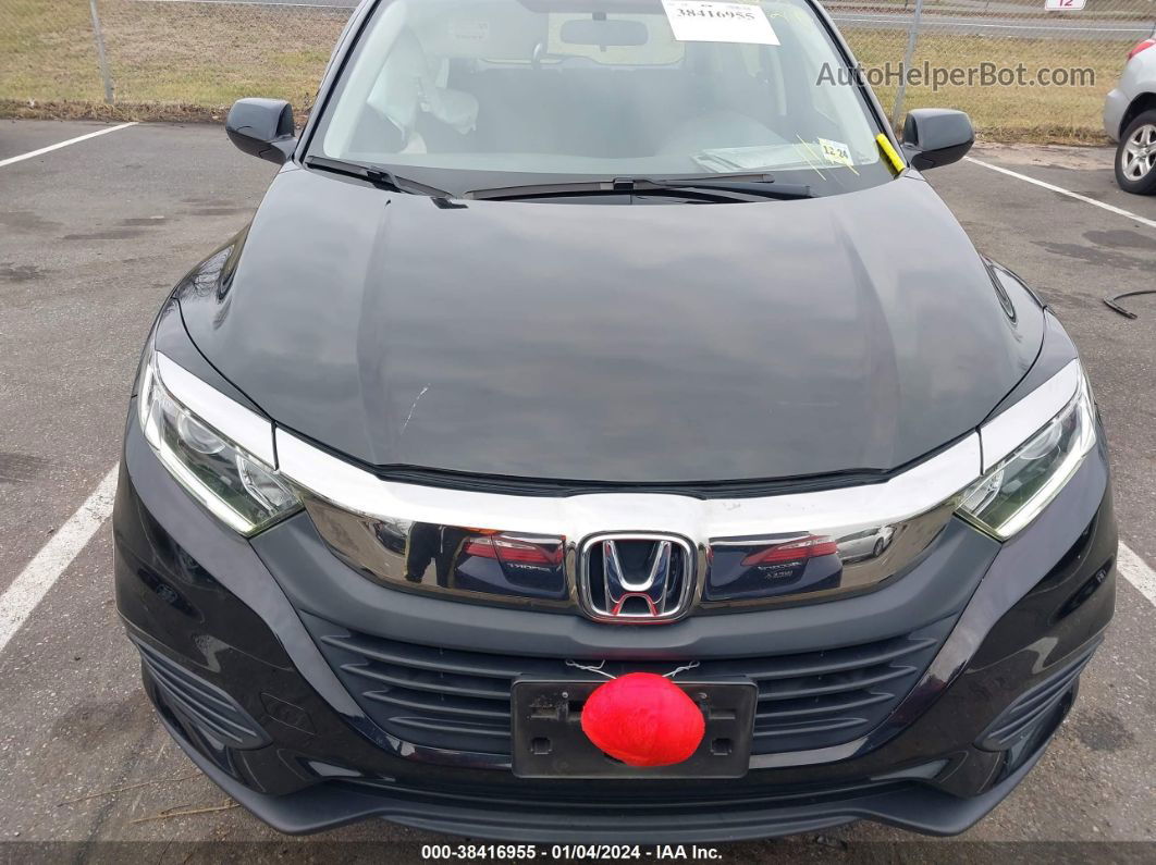 2019 Honda Hr-v Lx Black vin: 3CZRU6H39KG734710