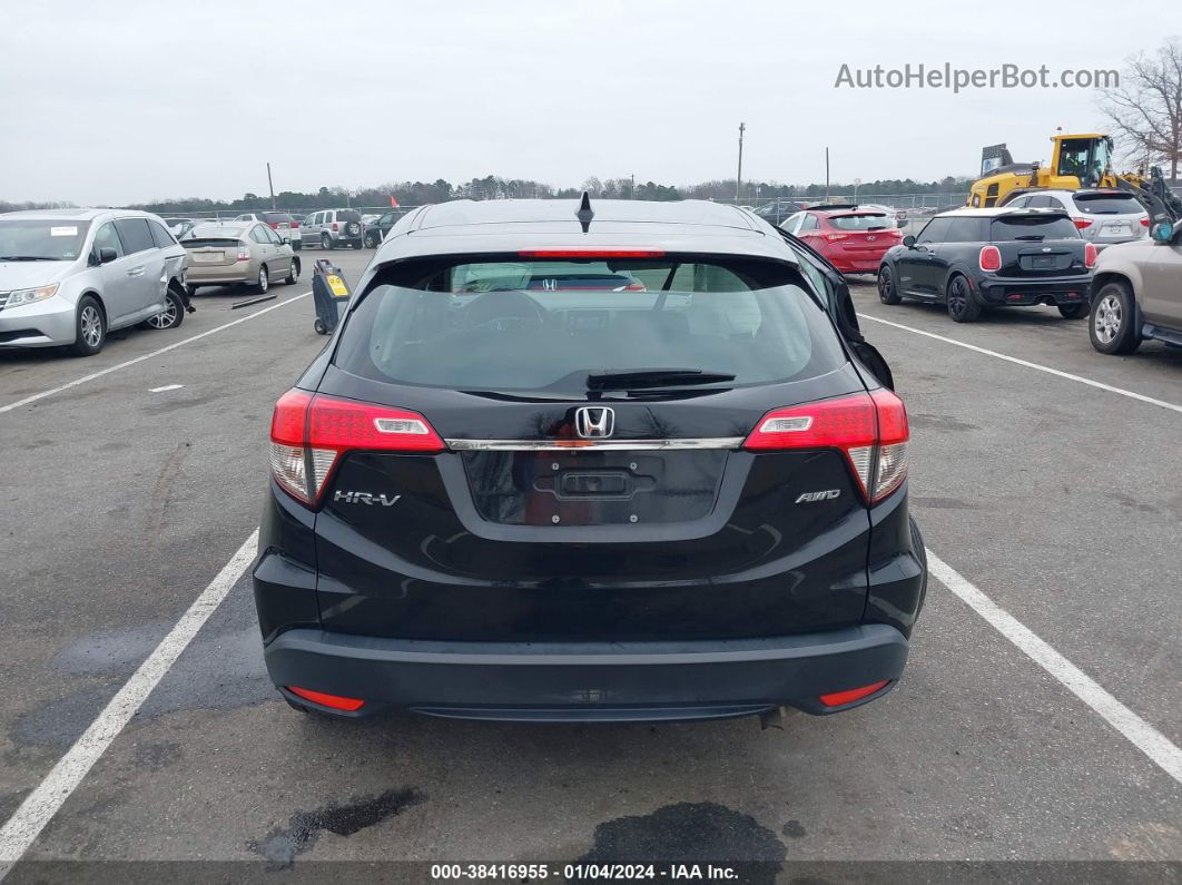 2019 Honda Hr-v Lx Black vin: 3CZRU6H39KG734710