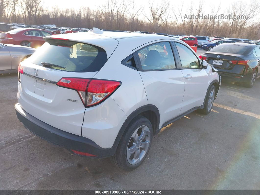 2019 Honda Hr-v Lx White vin: 3CZRU6H39KM703748