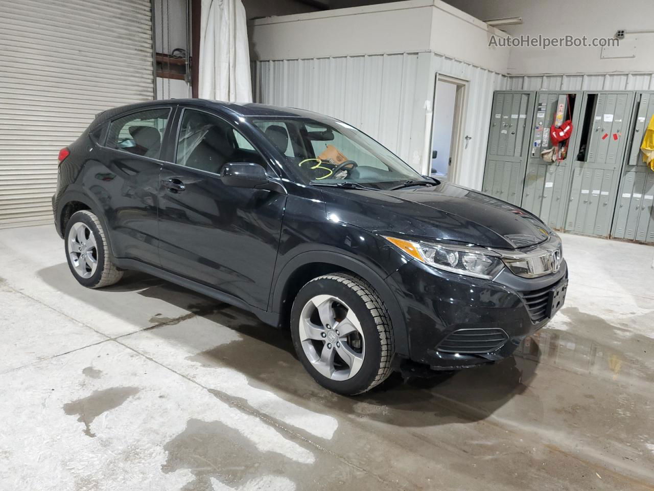 2019 Honda Hr-v Lx Black vin: 3CZRU6H39KM731890