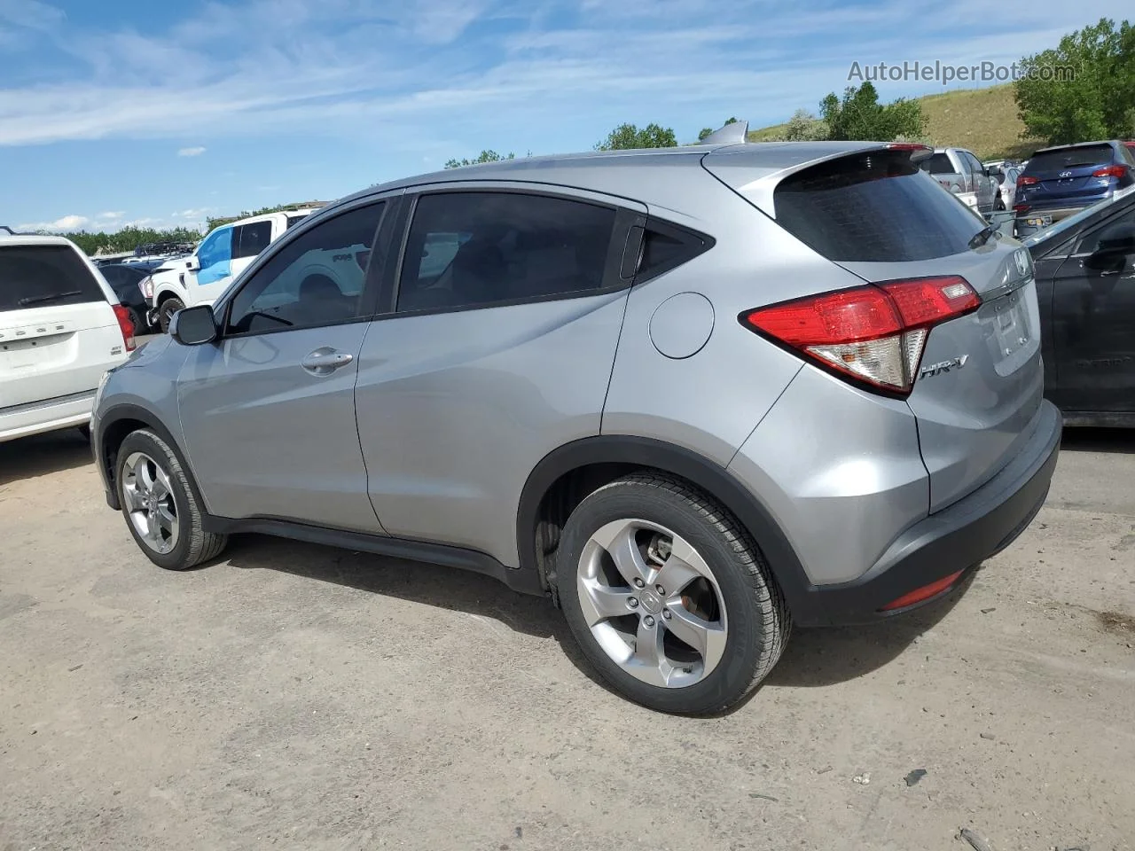 2021 Honda Hr-v Lx Silver vin: 3CZRU6H39MM732217