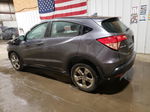 2016 Honda Hr-v Lx Gray vin: 3CZRU6H3XGM744929