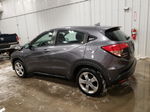 2016 Honda Hr-v Lx Gray vin: 3CZRU6H3XGM754506