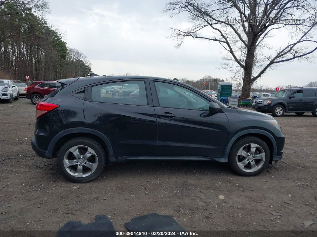 2017 Honda Hr-v Lx Черный vin: 3CZRU6H3XHG702454