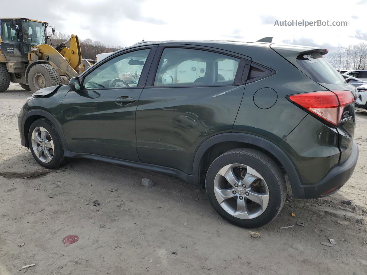 2017 Honda Hr-v Lx Green vin: 3CZRU6H3XHG707251