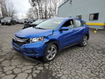 2018 Honda Hr-v Lx Blue vin: 3CZRU6H3XJG714626