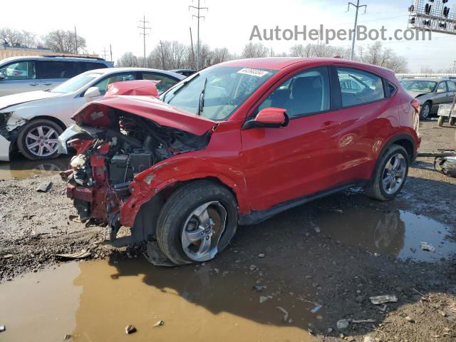 2018 Honda Hr-v Lx Red vin: 3CZRU6H3XJG727697