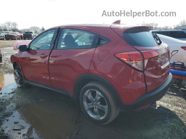 2018 Honda Hr-v Lx Red vin: 3CZRU6H3XJG727697