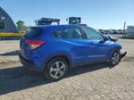 2018 Honda Hr-v Lx Blue vin: 3CZRU6H3XJM704213