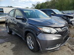 2018 Honda Hr-v Lx Gray vin: 3CZRU6H3XJM725353