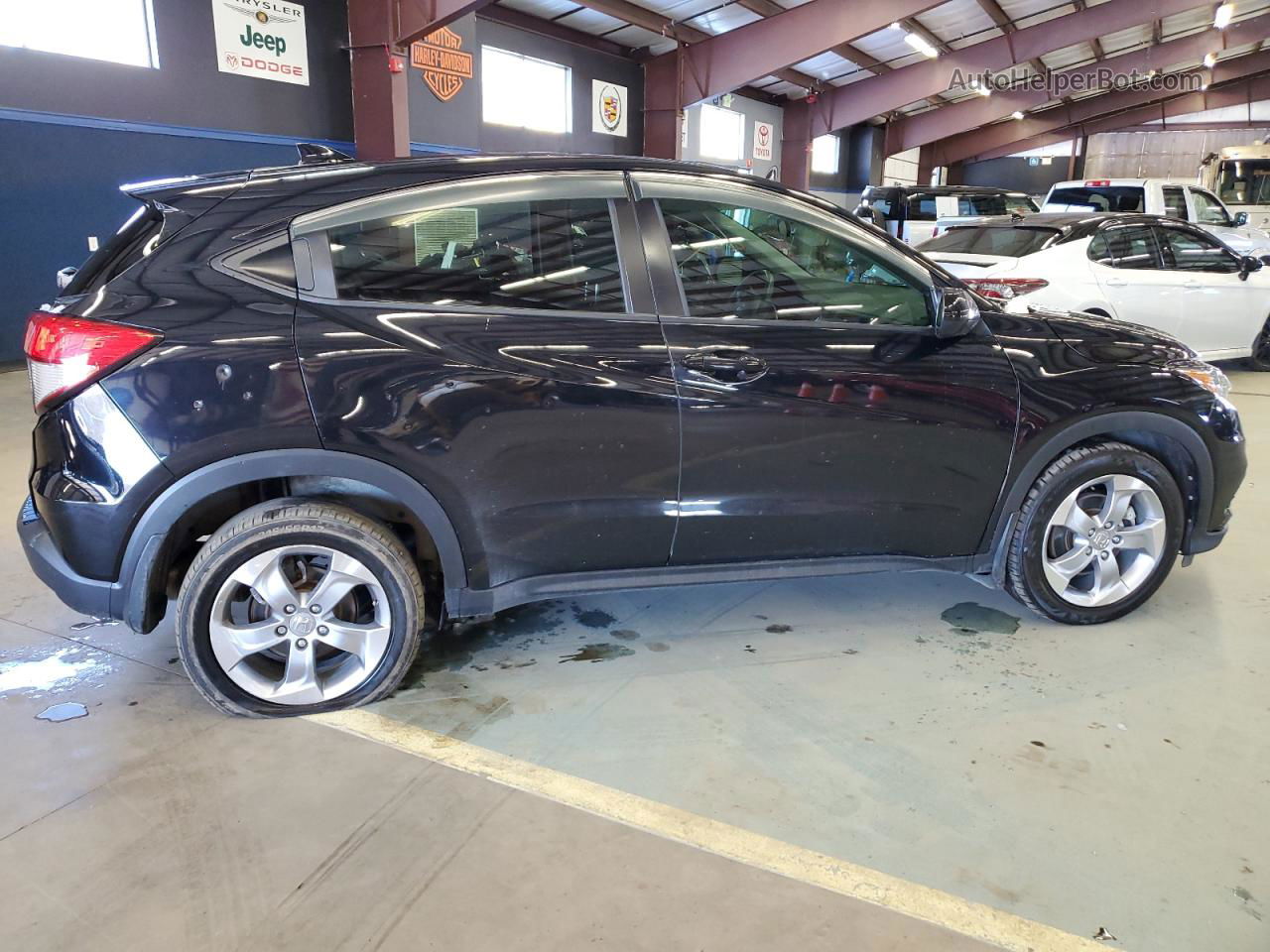 2019 Honda Hr-v Lx Black vin: 3CZRU6H3XKG700842