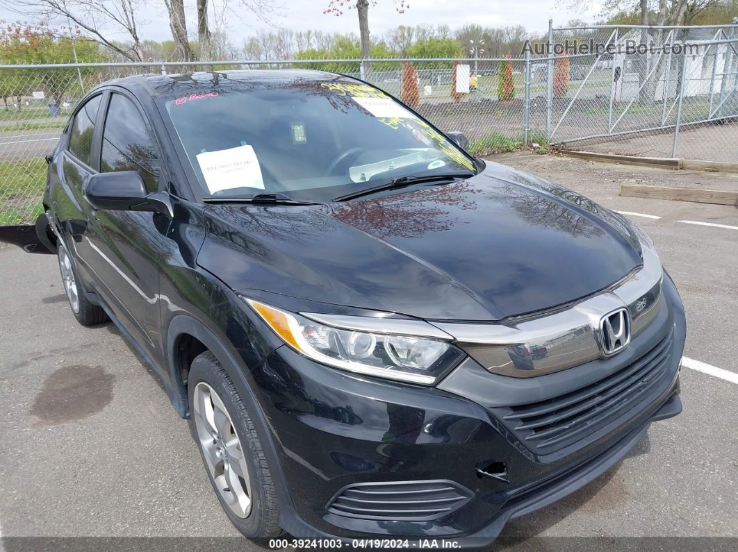 2019 Honda Hr-v Lx Black vin: 3CZRU6H3XKG720136