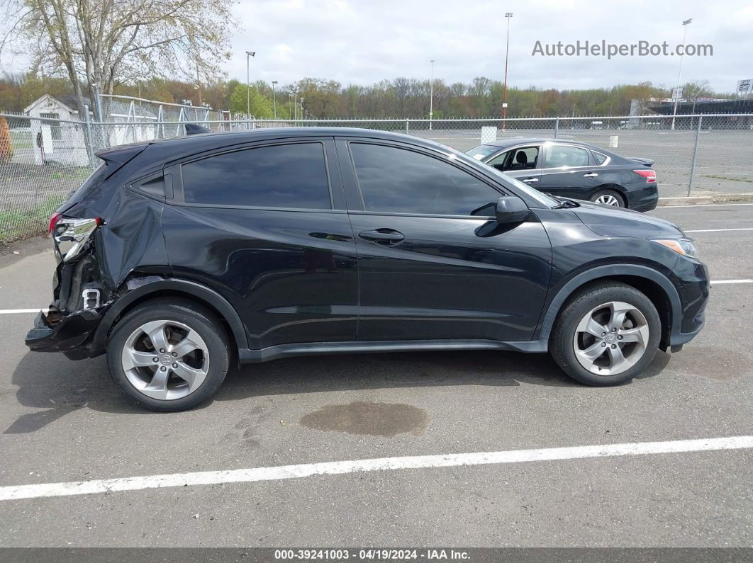 2019 Honda Hr-v Lx Black vin: 3CZRU6H3XKG720136