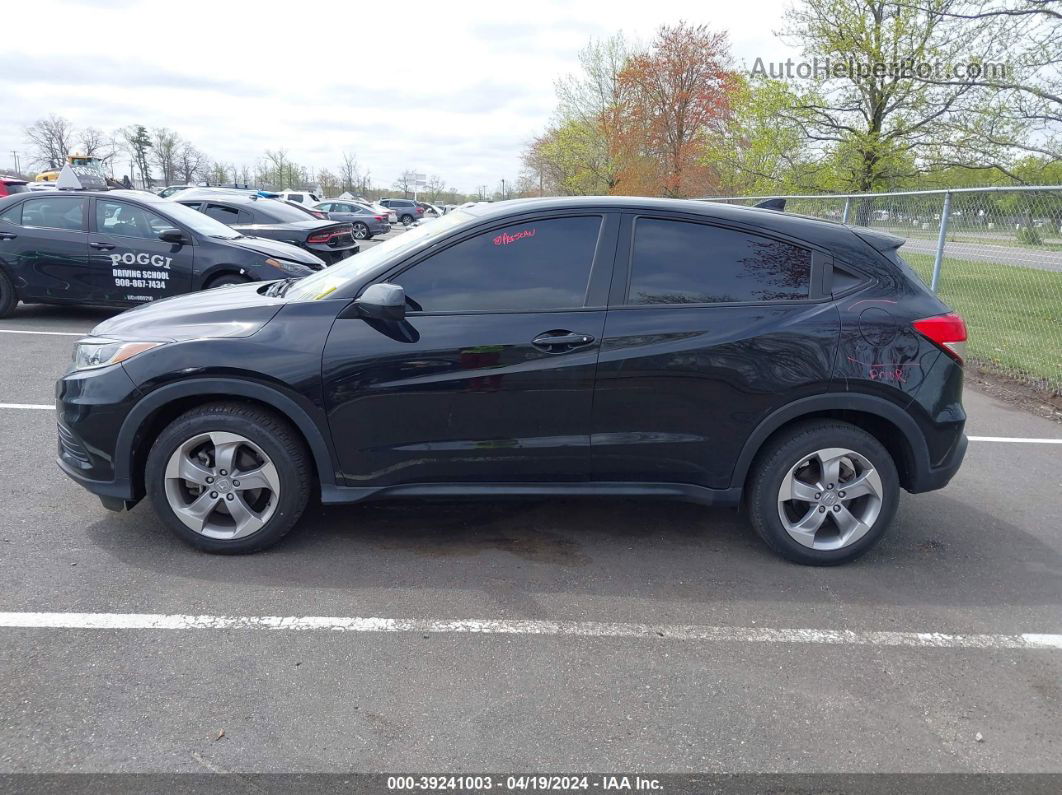 2019 Honda Hr-v Lx Black vin: 3CZRU6H3XKG720136