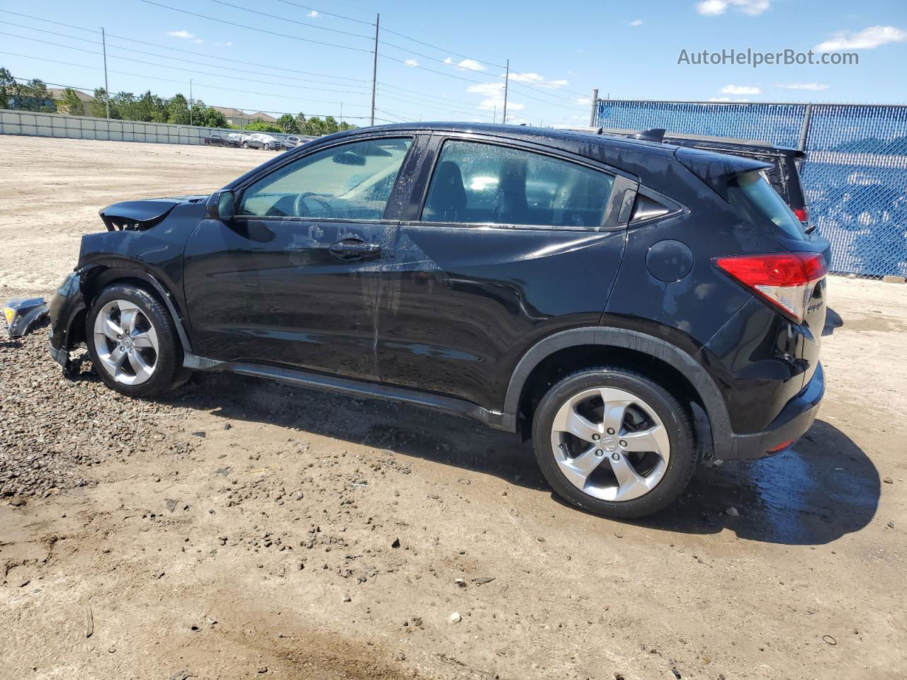 2019 Honda Hr-v Lx Black vin: 3CZRU6H3XKG729791