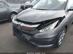 2019 Honda Hr-v Lx Gray vin: 3CZRU6H3XKM728786