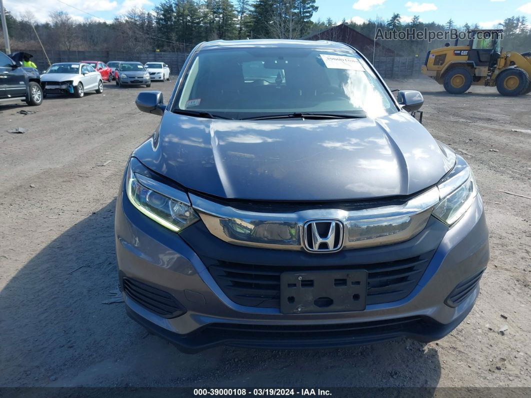 2019 Honda Hr-v Lx Gray vin: 3CZRU6H3XKM728819