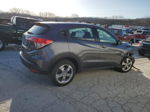 2019 Honda Hr-v Lx Gray vin: 3CZRU6H3XKM736094