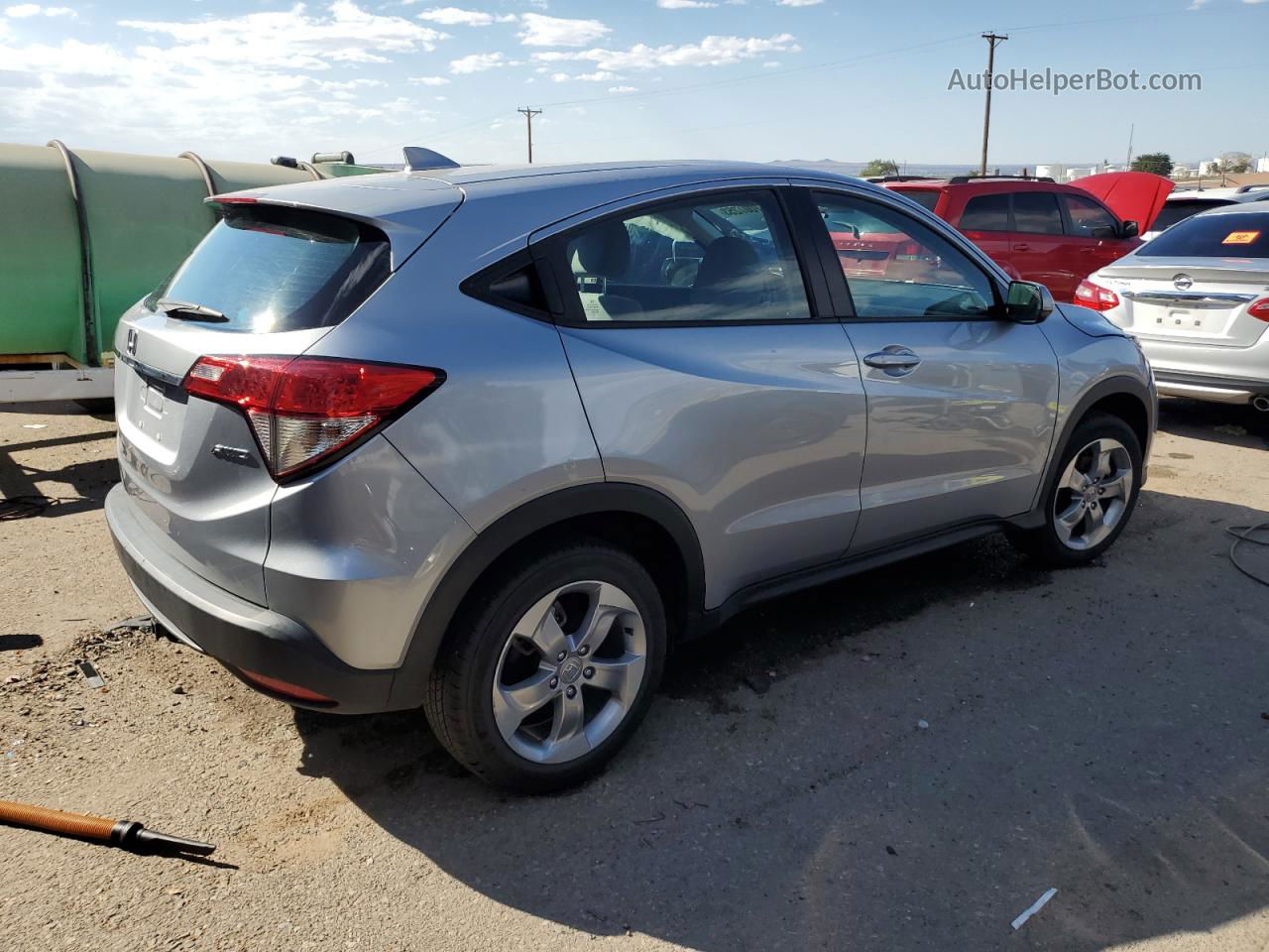 2021 Honda Hr-v Lx Silver vin: 3CZRU6H3XMM715720