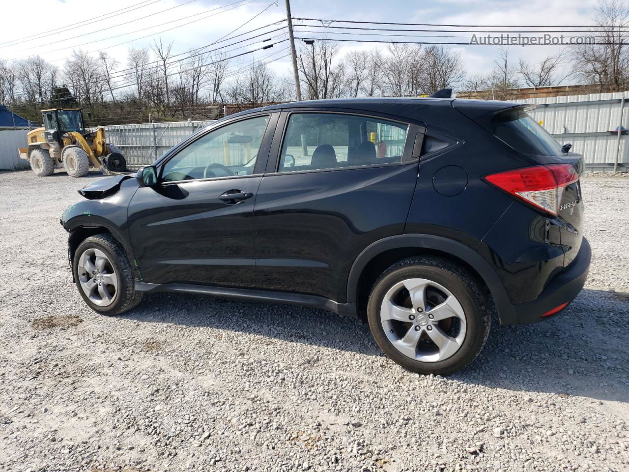 2021 Honda Hr-v Lx Black vin: 3CZRU6H3XMM718388