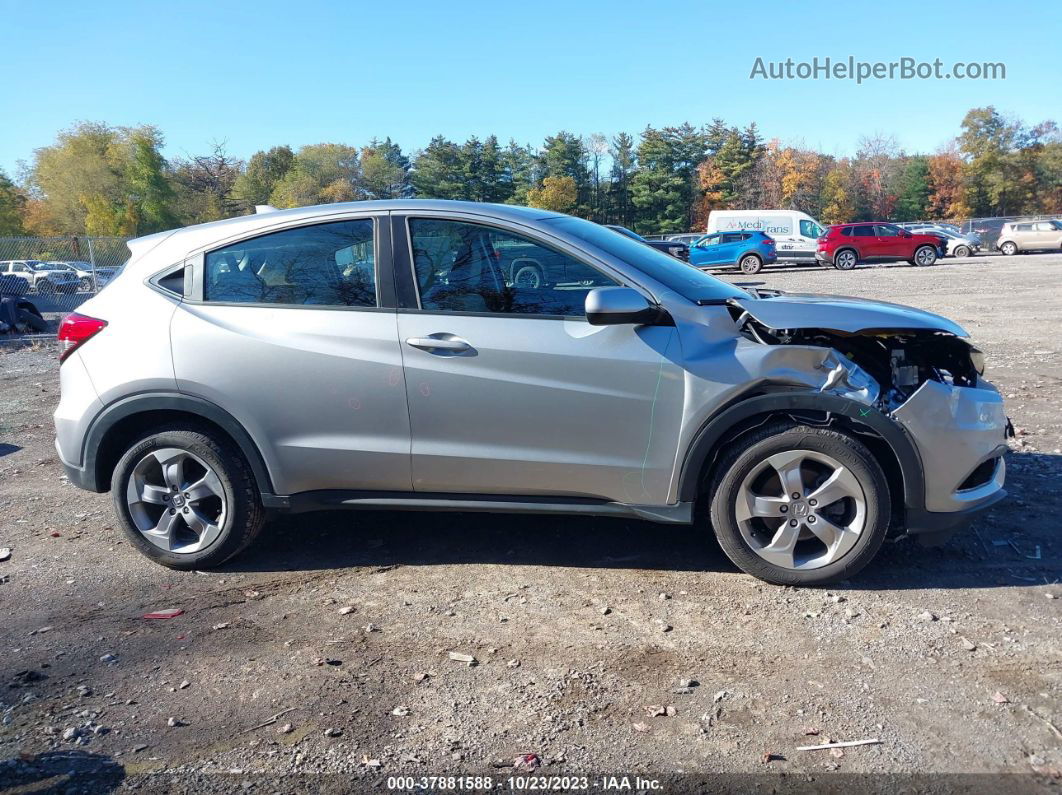 2021 Honda Hr-v Awd Lx Silver vin: 3CZRU6H3XMM722943