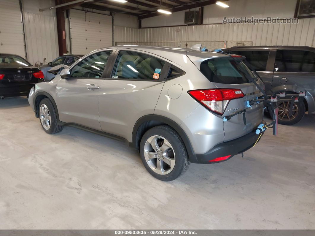 2021 Honda Hr-v Awd Lx Silver vin: 3CZRU6H3XMM736714