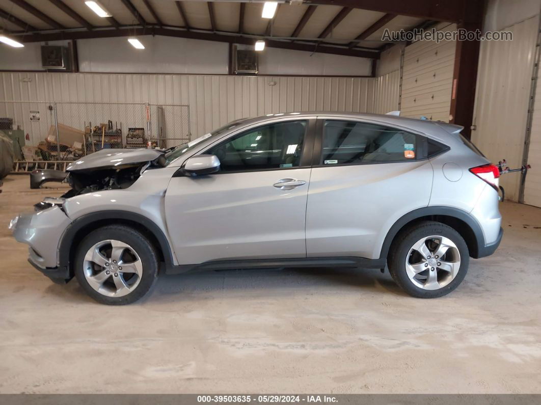 2021 Honda Hr-v Awd Lx Silver vin: 3CZRU6H3XMM736714