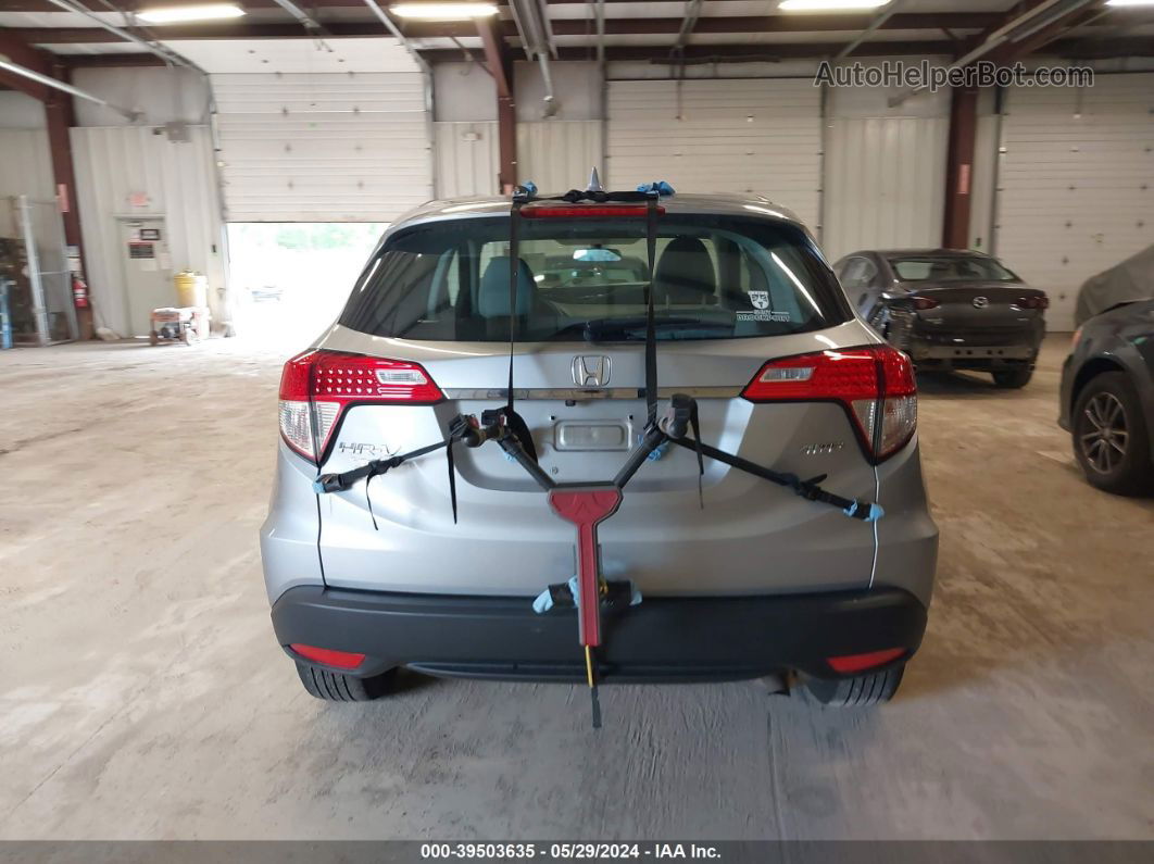 2021 Honda Hr-v Awd Lx Silver vin: 3CZRU6H3XMM736714