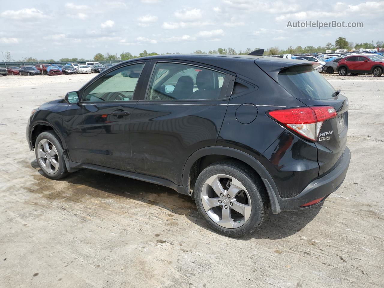 2021 Honda Hr-v Lx Black vin: 3CZRU6H3XMM743890